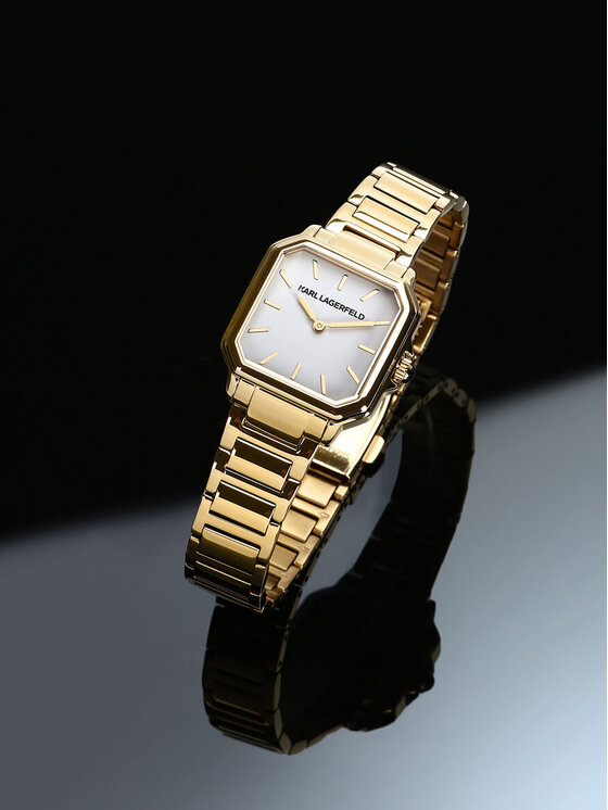 KARL LAGERFELD Zegarek KARL LAGERFELD R0553102505 Złoty