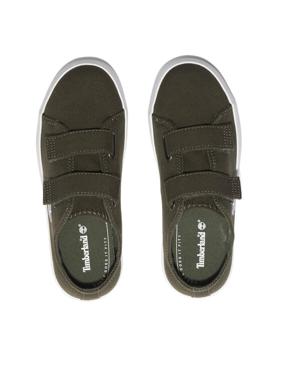 Timberland Teniși Timberland Newport Bay Low Hook & Loop Sneaker TB0A66U9EZ91 Kaki