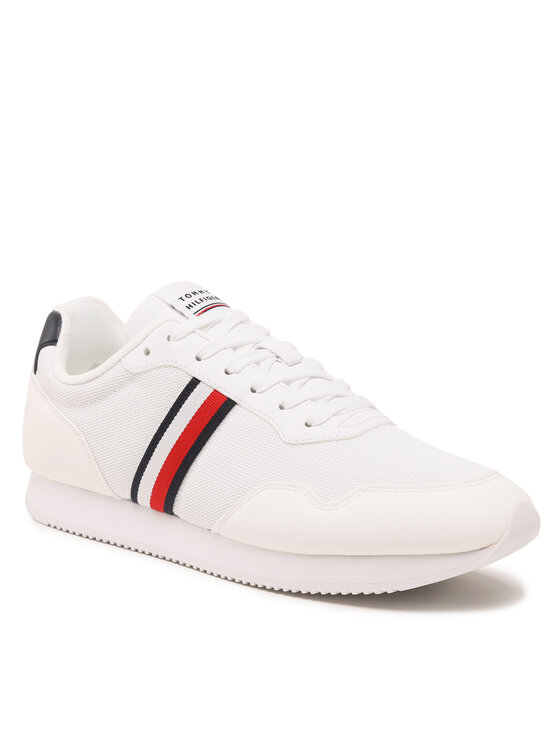 Tommy Hilfiger Zapatillas Tommy Hilfiger Core Lo Runner FM0FM04504 Blanco
