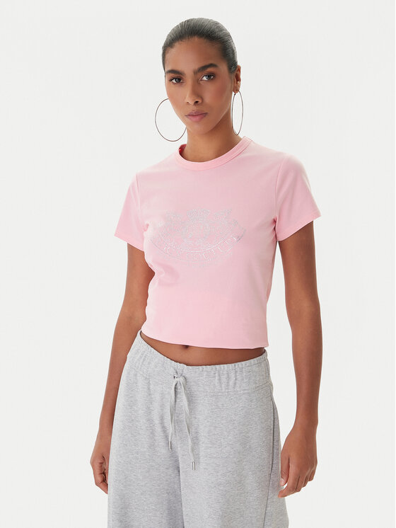 Juicy Couture Juicy Couture Camiseta JCGTK225015 Rosa Slim Fit