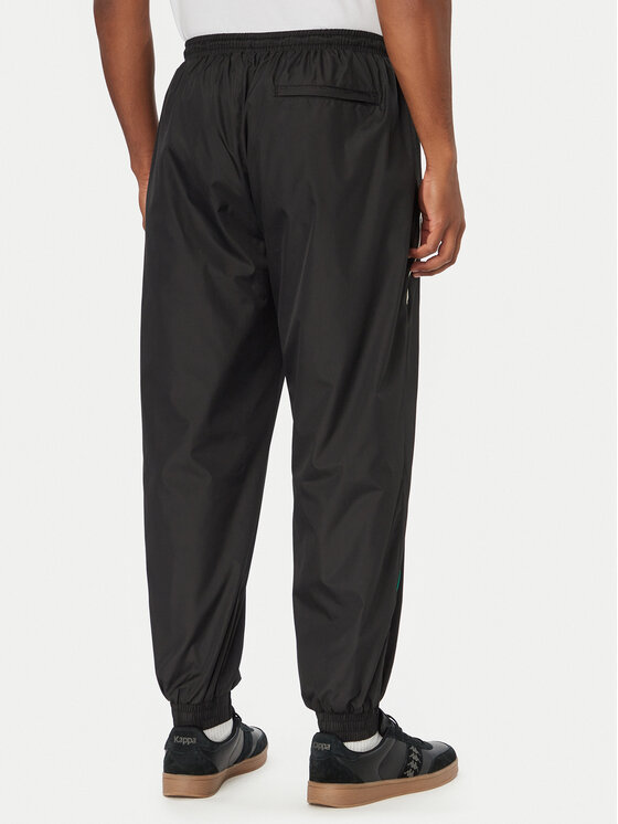 Kappa Kappa Donji dio trenerke Authentic Olpin 322934W Crna Regular Fit