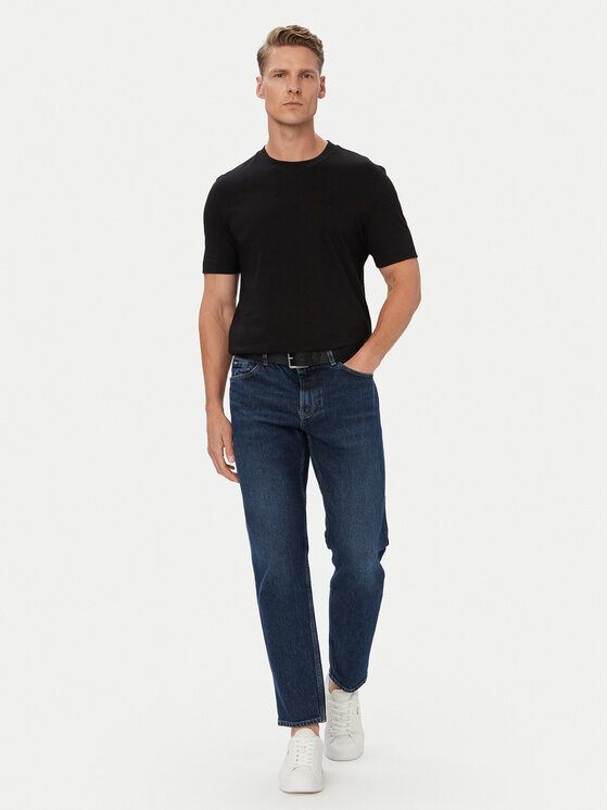 BOSS BOSS Camiseta Thompson 01 50565995 Negro Regular Fit