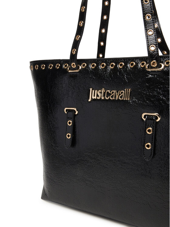 Just Cavalli Ročna torba Just Cavalli 80RA4BU1 ZSE67 Črna