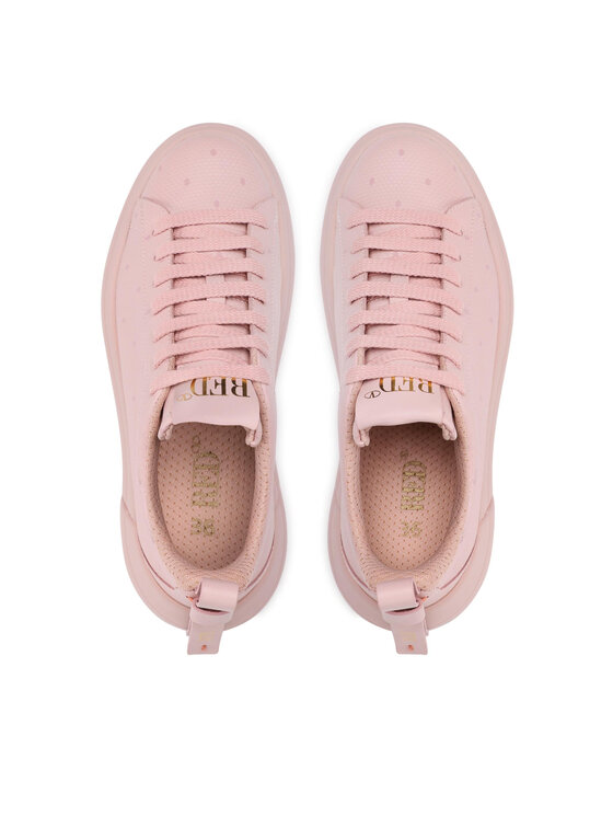 Red Valentino Снікерcи Red Valentino XQ2S0G81CZK Рожевий