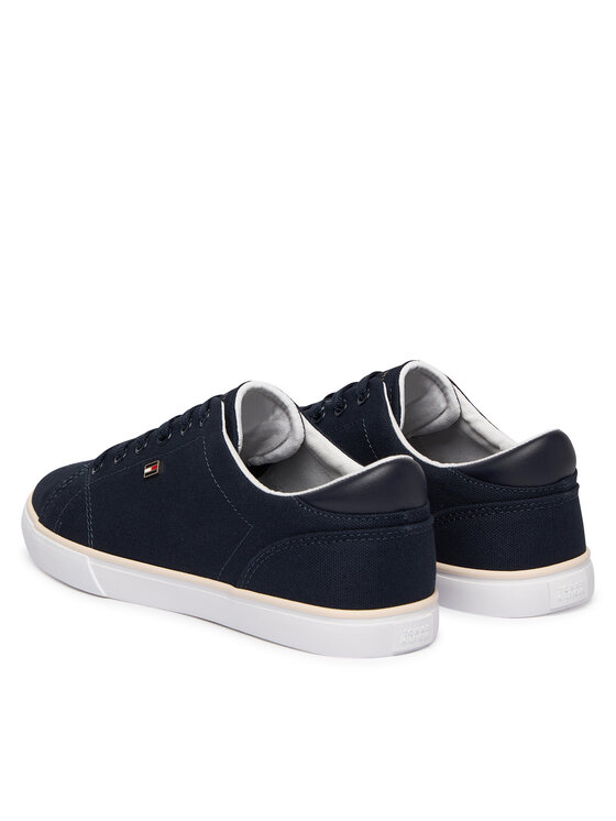Tommy Hilfiger Sportcipők Tommy Hilfiger Th Low Profile Vulc Canvas FW0FW09102 Sötétkék