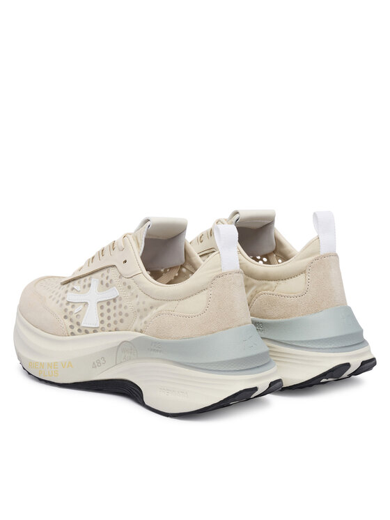 Premiata Sneakersy Premiata Hill Var 8242 Světle béžová