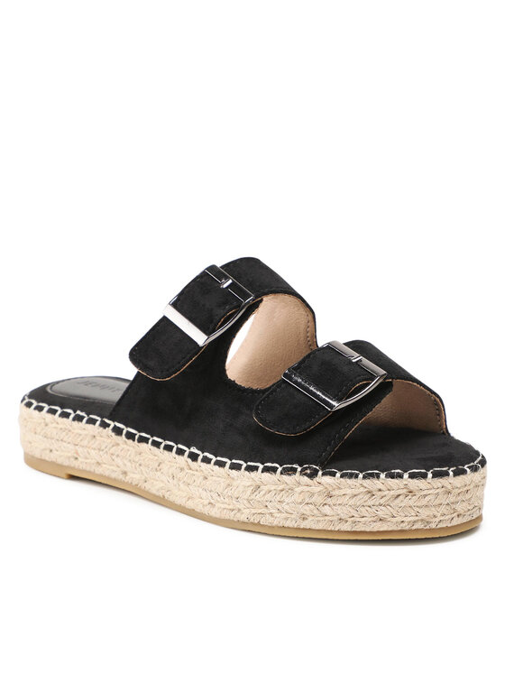 Jenny Fairy Espadrilky Jenny Fairy WSS20593-01A Čierna