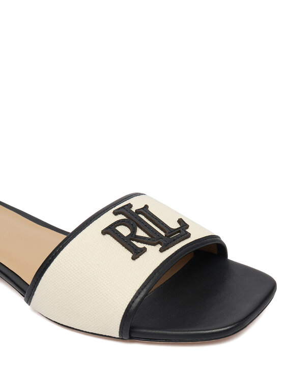 LAUREN RALPH LAUREN Natikače LAUREN RALPH LAUREN 802P04395004 Écru