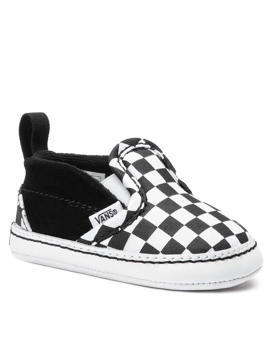Vans Гуменки Vans Slip-On V Crib VN0A2XSLFB71 Черен