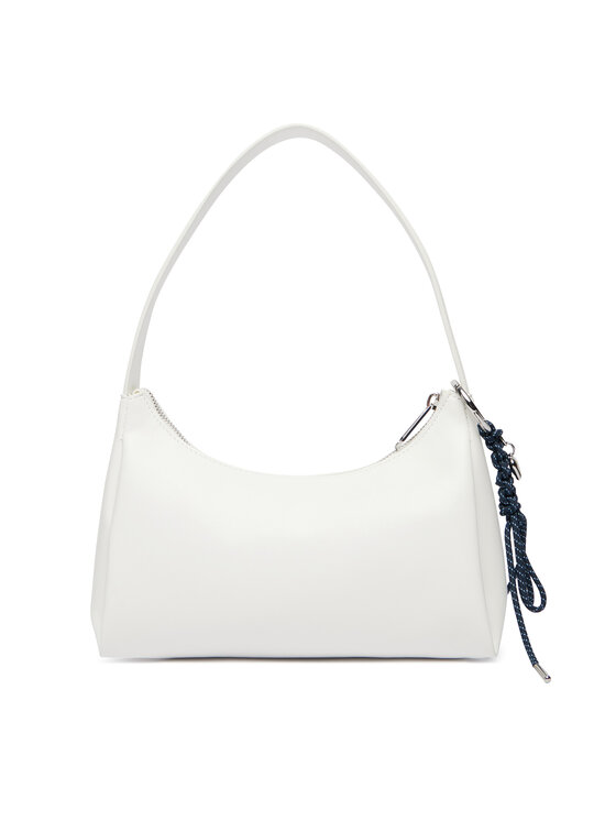 Tommy Jeans Дамска чанта Tommy Jeans Tjw City Charm Shoulder Bag AW0AW18458 Бял