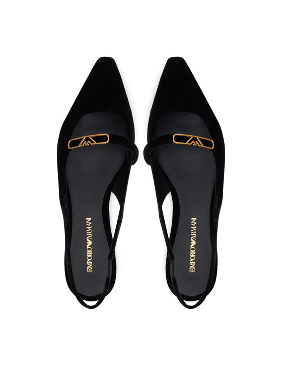 Emporio Armani Baleriny Emporio Armani X3D301 XD117 00002 Czarny