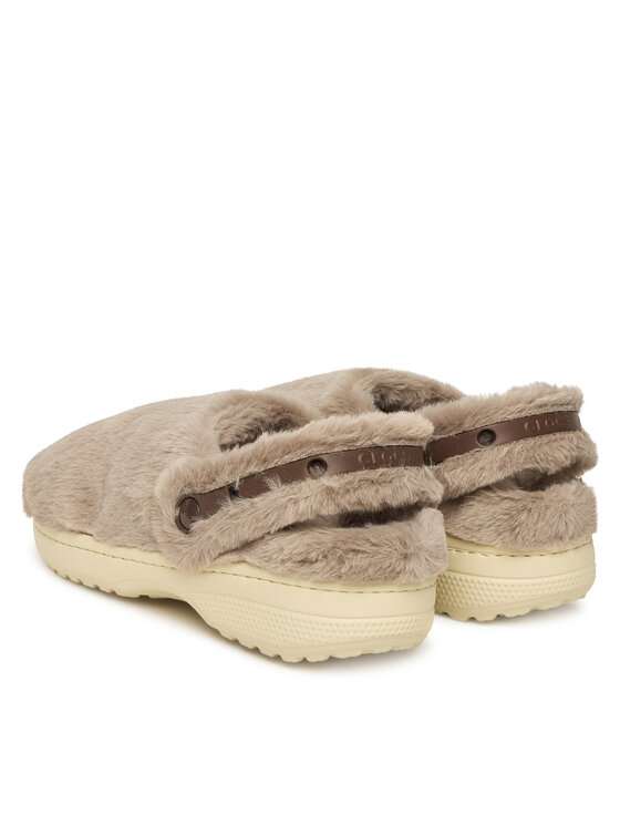 Crocs Тапочки Crocs Classic Unfurgettable Clog 211116 Бежевий