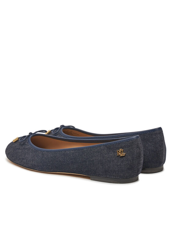 LAUREN RALPH LAUREN Balerinke LAUREN RALPH LAUREN Jayna 802962175001 Mornarsko modra