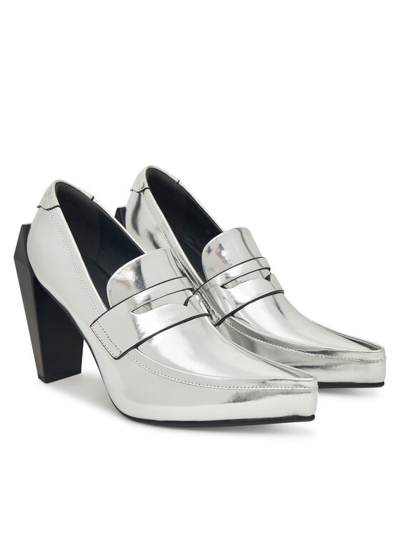 United Nude Туфлі United Nude Gem Loafer Hi 1095514116 Срібний
