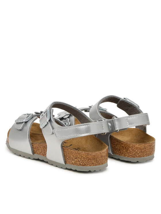 Birkenstock Босоніжки Birkenstock Rio As Flowers 1031702 S Срібний