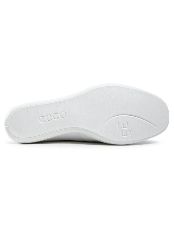 ECCO Polobotky ECCO Simpil W 20860301007 Bílá