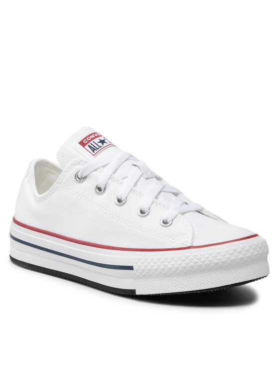 Converse Plátenky Converse Chuck Taylor All Star Eva Lift Ox 272858C Biela
