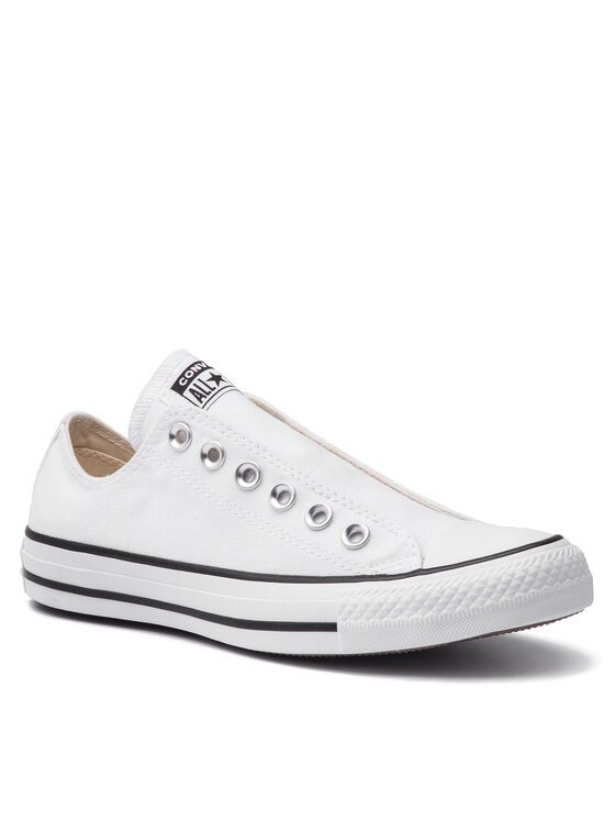 Converse Plátěnky Converse Chuck Taylor All Star Slip 164301C Bílá