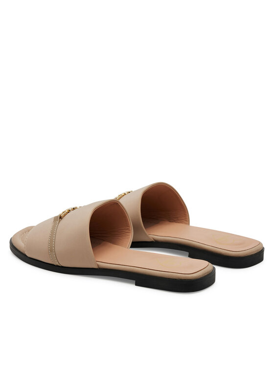 LOVE MOSCHINO Шльопанці LOVE MOSCHINO JA28082G1MIM0131 Бежевий