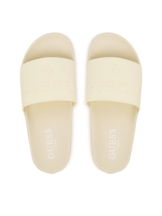 Guess Шльопанці Guess E6GZ17 BB00F Кремовий