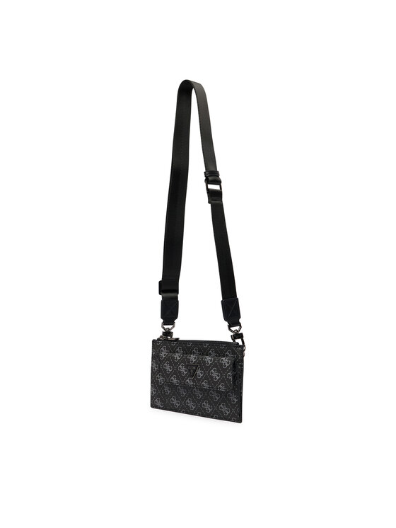 Guess Плоска сумка Guess HMMILO P6391 Чорний