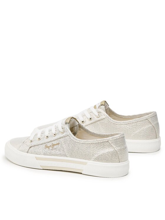 Pepe Jeans Tenisenes Pepe Jeans Brady Party W PLS31439 Zelta