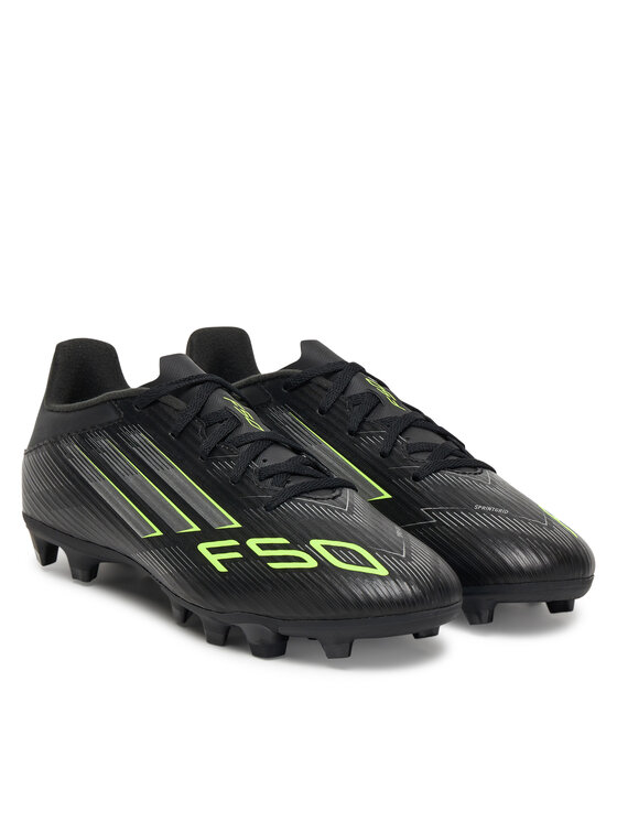 adidas Futbalové topánky adidas F50 Club Firm/Multi-Ground Boots JI0047 Čierna