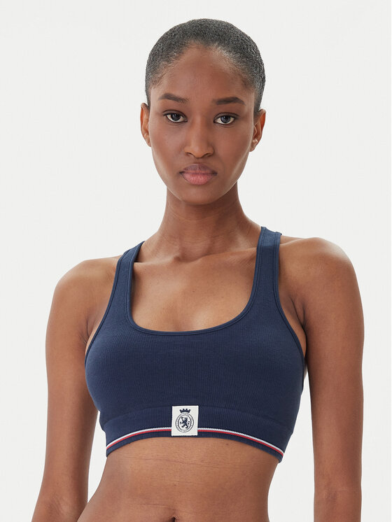 Tommy Hilfiger Tommy Hilfiger Top de sujetador UW0UW06062 Azul marino