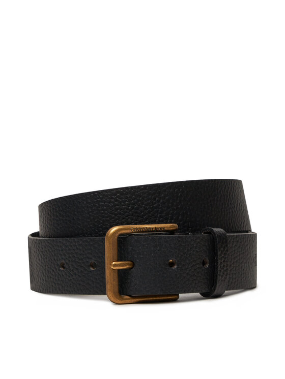 Calvin Klein Pasek Męski Calvin Klein Classic Casual K50K512085 Czarny
