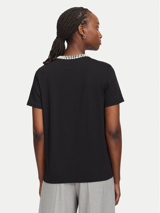KARL LAGERFELD KARL LAGERFELD Camiseta B3W17057 Negro Regular Fit