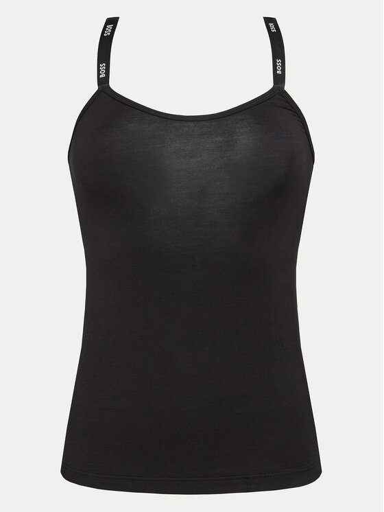 BOSS Boss Felső 50515379 Fekete Regular Fit