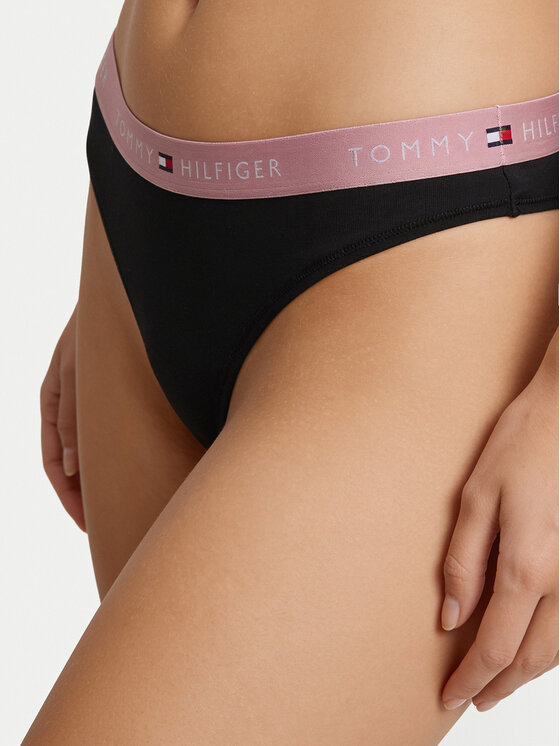 Tommy Hilfiger Tommy Hilfiger Conjunto de tangas UW0UW05530 Negro