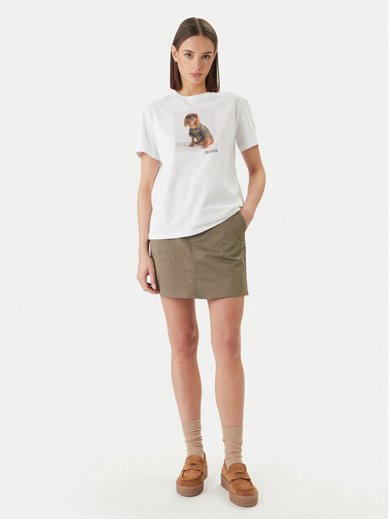 Barbour Barbour Camiseta Marine LTS0716WH11 Blanco Regular Fit