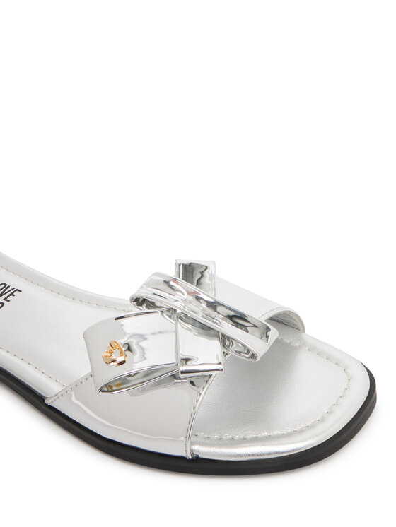 LOVE MOSCHINO Шльопанці LOVE MOSCHINO JA28142G0OJE090B Срібний