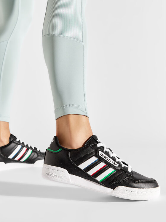 adidas Sneakersy adidas Continental 80 Stripes J GW6643 Černá