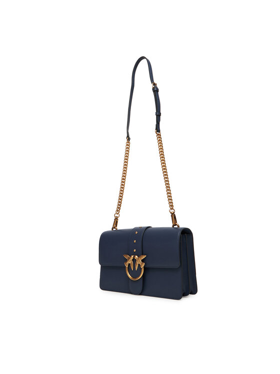 PINKO Torebka PINKO Love One Classic ST.CL Al 25-26 PLTT 105857 A0F1 Granatowy