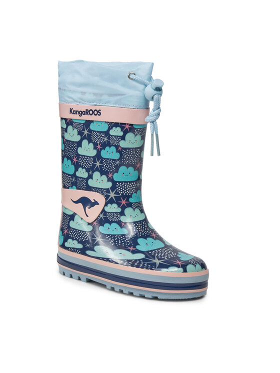 KangaRoos Gumijas zābaki KangaRoos K-Rain 18244-000-4184 Tumši zils