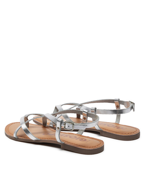 Gioseppo Sandali Gioseppo Lelex 69114-P Srebrna