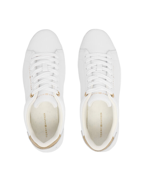 Tommy Hilfiger Superge Tommy Hilfiger Essential Chic Court Sneaker FW0FW09019 Bela