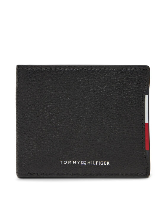 Tommy Hilfiger Peněženka Tommy Hilfiger Central Mini Cc Wallet AM0AM13513 Černá