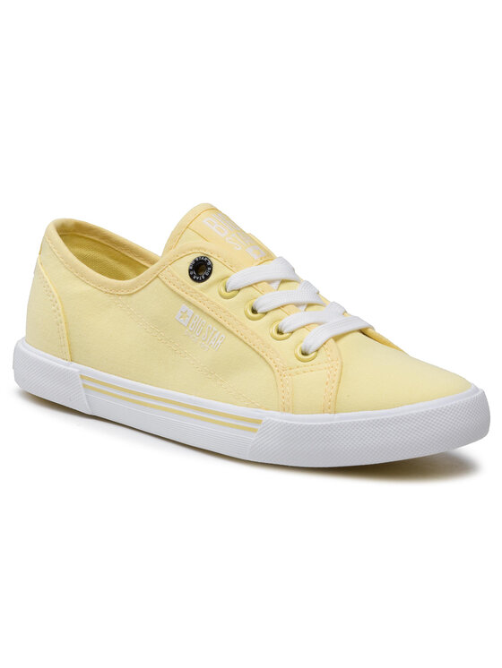 Big Star Shoes Tenisówki Big Star Shoes HH274062 Żółty