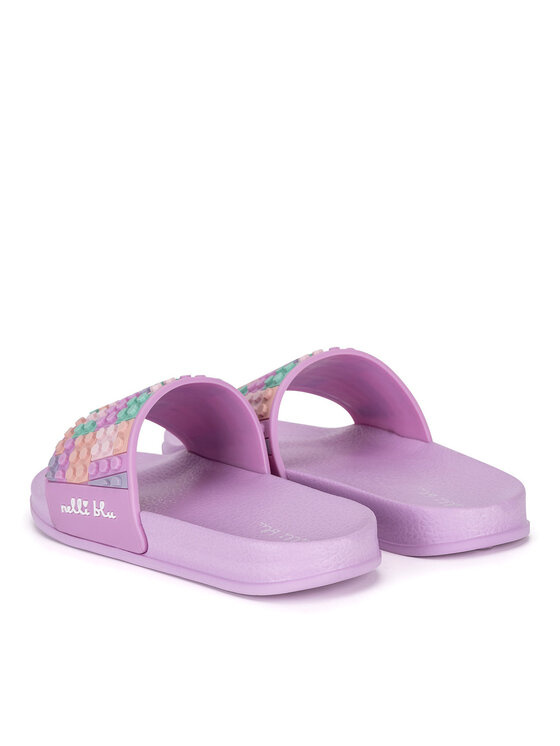 Nelli Blu Шльопанці Nelli Blu P3047043D Рожевий