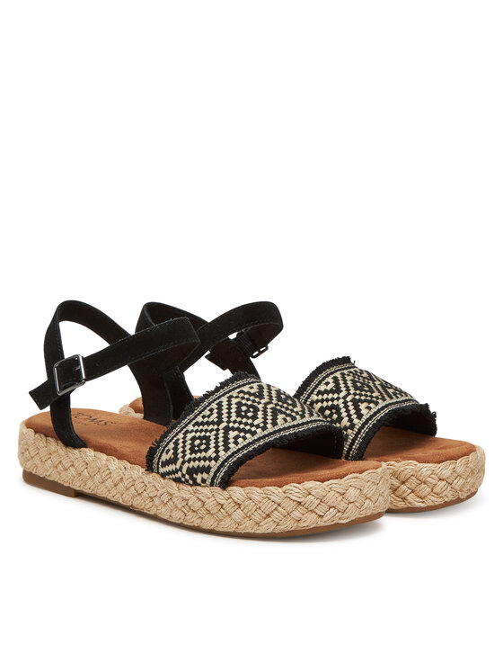 Toms Еспадрильї Toms Abby 10021992 Чорний