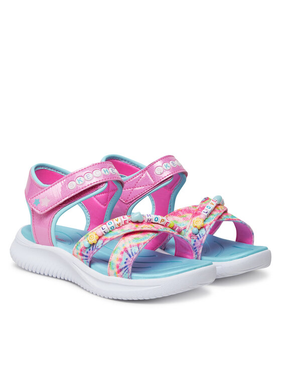 Skechers Босоніжки Skechers Jumpsters Sandal-Tie Dye Bffs 303045L/PKMT Рожевий