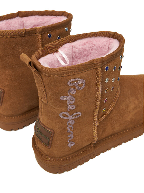 Pepe Jeans Sněhule Pepe Jeans Diss Studs G PGS500006 Hnědá