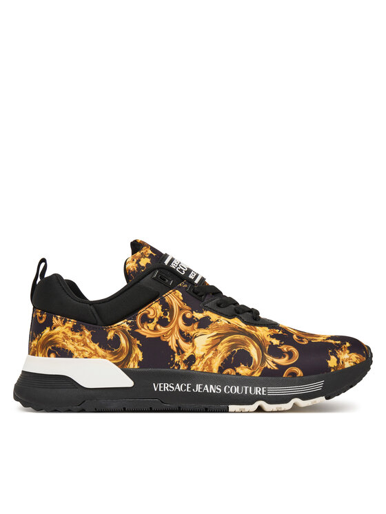 Versace Jeans Couture Снікерcи Versace Jeans Couture 80YA3SA1 Чорний