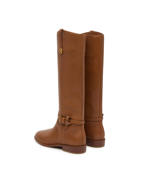 MICHAEL Michael Kors Oficerki MICHAEL Michael Kors Beverly Flat 40F6BVFB5L Brązowy