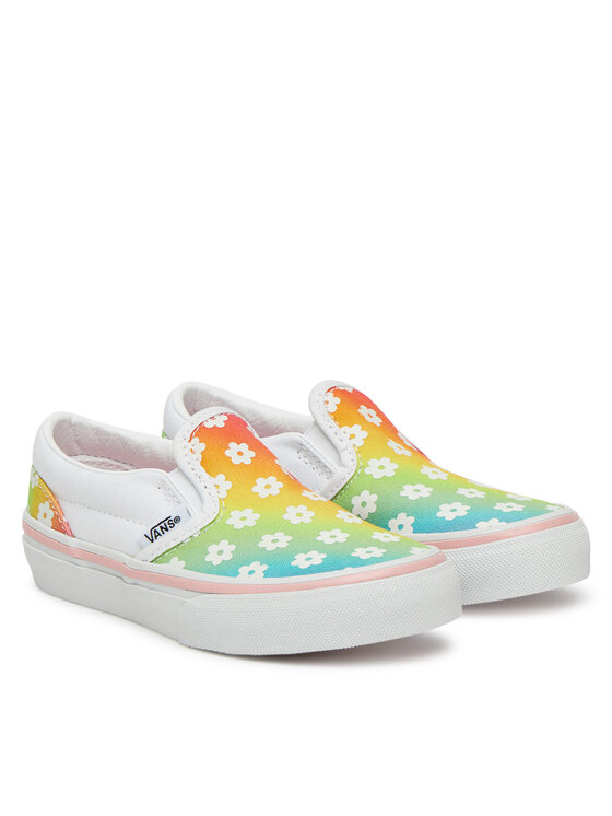 Vans Πάνινα παπούτσια Vans Glow Rainbow True VN000D0JAHP1 Λευκό