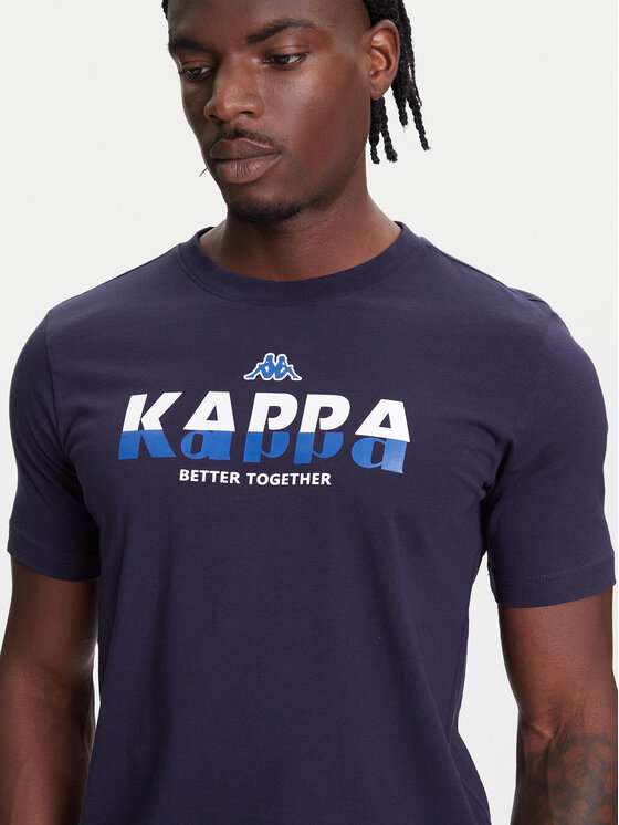 Kappa Kappa Футболка 351U8KW 193 Cиній Regular Fit