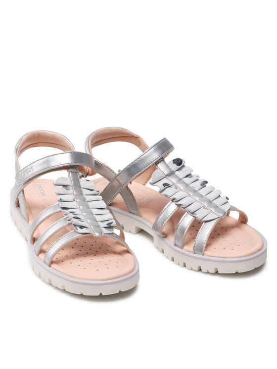 Geox Sandales Geox J S.Starblush G.C J25FYC 0NF07 C1007 S Sudraba